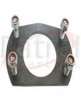 FLANGE RETENTOR SEMI EIXO TRASEIRO C/PRISIONEIRO FORD RANGER 1998 A 2004..