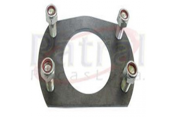 FLANGE RETENTOR SEMI EIXO TRASEIRO C/PRISIONEIRO FORD RANGER 1998 A 2004