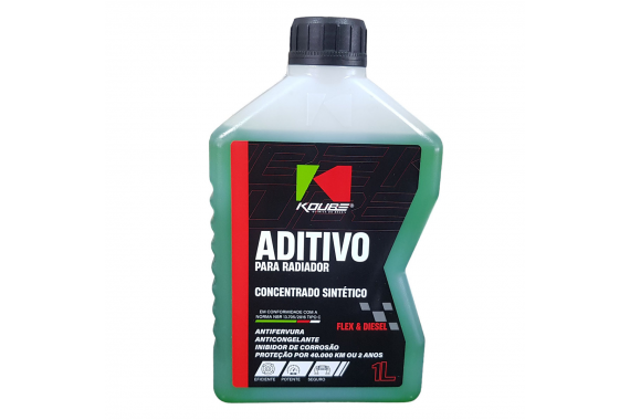 Aditivo Radiador Sintetico Concentrado Verde 1 Litro Koube