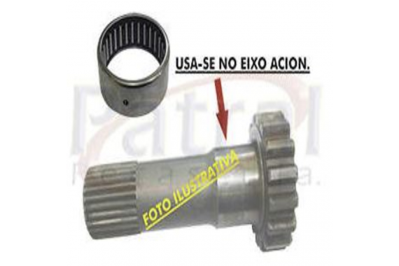 ROLAMENTO EIXO ACIONADOR TRACAO DIANTEIRA EXTERNO GM S10 4X4 1998 A 2020