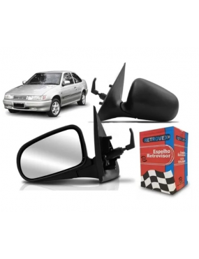 Espelho Retrovisor Direito C/Controle Volkswagen Logus 1993 a 1996