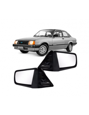 Espelho Retrovisor Direito C/Controle Chevrolet Chevette Marajo Pós 1987