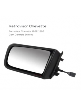 Espelho Retrovisor Esquerdo Com Controle Chevrolet Chevette Marajo Pós 1987