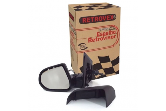 Espelho Retrovisor Esquerdo Com Controle Chevrolet Onix Prisma 2013 a 2019