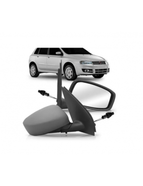Espelho Retrovisor Direito C/Controle Fiat Stilo 2002 a 2008
