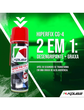 Spray Lubrificante Alta Fixacao Hiper Fix 200ml Koube