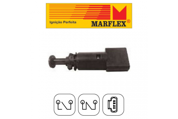 Interruptor Luz Freio Marflex Renault Duster Kwid Logan Megane Oroch Sandero Scenic Twingo