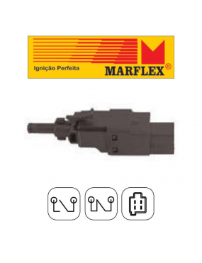 Interruptor Luz Freio Marflex Mercedes Benz Classe A160 A190 Sprinter..