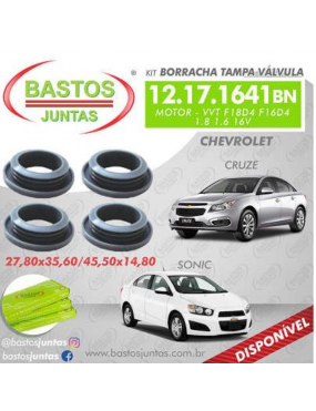 KIT TAMPA VALVULA BASTOS