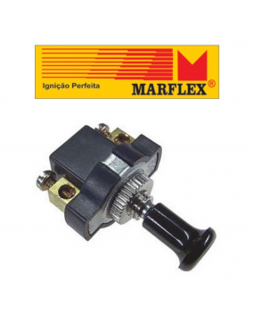 Interruptor Tipo Universal Botão Preto Marflex