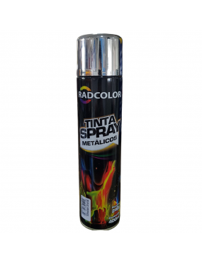 Spray Tinta Cromado 400ml Radcolor..