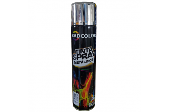 Spray Tinta Cromado 400ml Radcolor