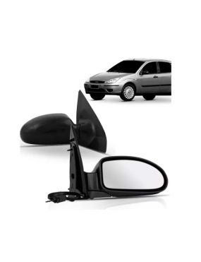 Espelho Retrovisor Esquerdo Com Controle Ford Focus 2002 a 2008..