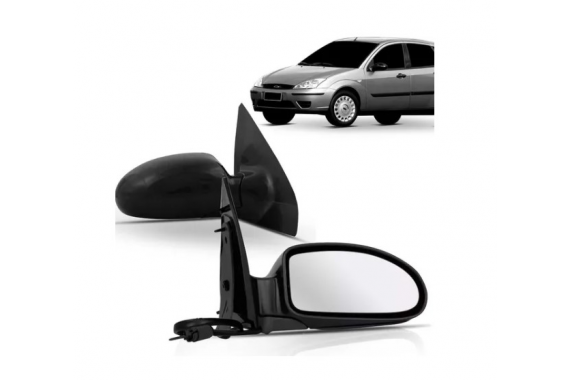 Espelho Retrovisor Esquerdo Com Controle Ford Focus 2002 a 2008