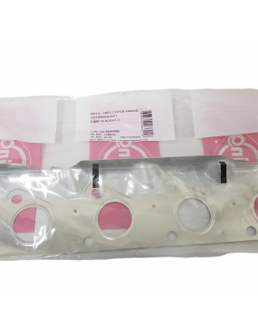 Junta Coletor Escape Volkswagen Gol Fox 1.0 8v Pós 2002 Power Kombi 1.4 2006 a 2013 Agua Flex
