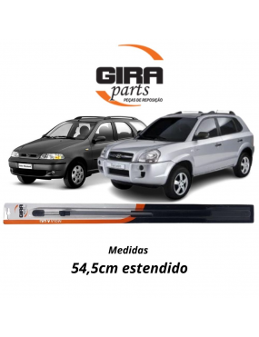 AMORTECEDOR TAMPA TRASEIRA FIAT PALIO WEEKEND 1997 A 2004 C/ S/ LIMPADOR 