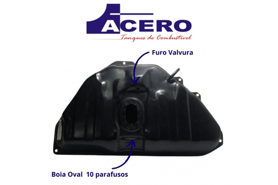 Tanque Combustivel Uno 1990 a 1992 Boia Oval 10 Parafusos