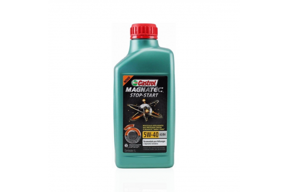 OLEO MOTOR 5W40 SN 1 LT SINTETICO MAGNATEC STOP-START CASTROL