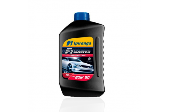 Óleo do Motor 20w50 SL Mineral F1 Master Protection 1 Litro - Ipiranga