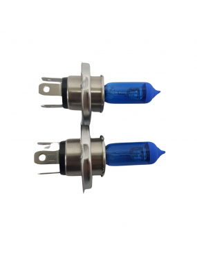 Kit Par Lâmpada H4 55w 12v 8500k Hid Brightness Super Branca