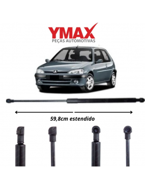 AMORTECEDOR TAMPA TRASEIRA YMAX PEUGEOT 306 1994 A 2004..