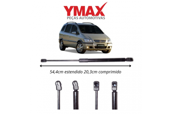 AMORTECEDOR TAMPA TRASEIRA YMAX CHEVROLET ZAFIRA PÓS 2001/...