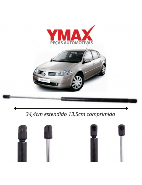 AMORTECEDOR TAMPA TRASEIRA YMAX RENAULT MEGANE 2006 A 2013..