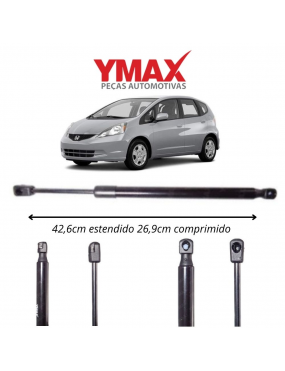 AMORTECEDOR TAMPA TRASEIRA YMAX HONDA FIT 2008 A 2012