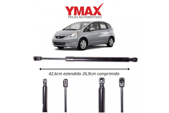 AMORTECEDOR TAMPA TRASEIRA YMAX HONDA FIT 2008 A 2012