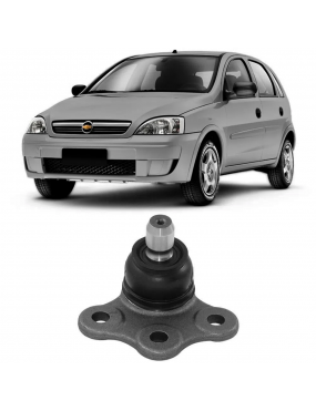 Pivô Suspensão Corsa Hatch 2002 a 2012 Montana 2004 a 2010 Dianteiro Motorista Passageiro SKF