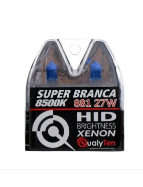 LAMPADA H27 27W 12V 8500K HID BRIGHTNESS QUALY TEN