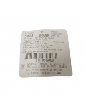 Retentor comando Válvula Palio/Strada - 05688BRAGF I Sabó