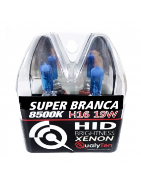 LAMPADA H16 19W 12V 8500K HID BRIGHTNESS QUALY TEN