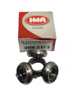 TRIZETA COM BUCHA 22 ESTRIAS ELO 38,2MM IMA..