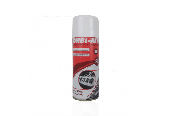 Spray Limpa Ar Condicionado Aroma Carro Novo 200ml - Orbi