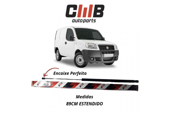 AMORTECEDOR TAMPA TRASEIRA CWB FIAT DOBLO PÓS 2001