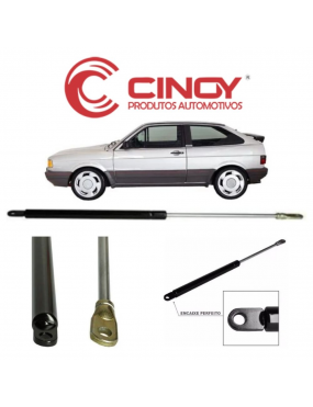 AMORTECEDOR TAMPA TRASEIRA CINOY VW GOL G1 1980 A 1994 S/LIMPADOR PARABRISA..