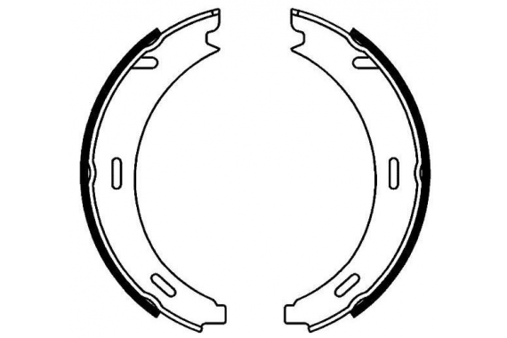 Sapata Freio Mercedes Benz A190 C180 C220 C280 CLK500 CLK55 E200 E220 E280 E320 E420 E500 SLK200K SLK350 SLK55