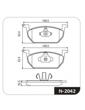 Kit Pastilha Freio Dianteira Volkswagen Polo 2018 a 2019 Virtus 2018 a 2019 Teves Cobreq