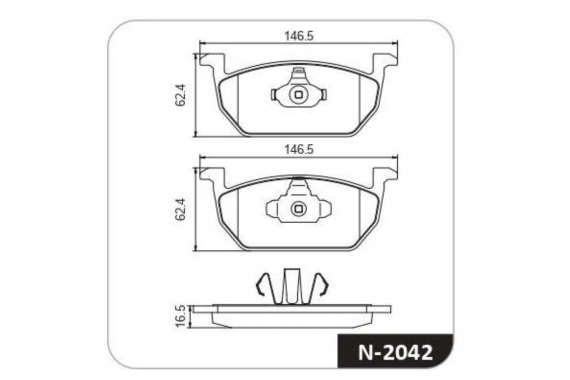 Kit Pastilha Freio Dianteira Volkswagen Polo 2018 a 2019 Virtus 2018 a 2019 Teves Cobreq