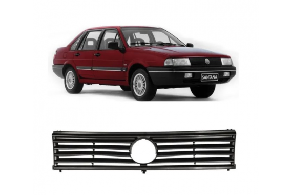 Grade Frontal Preta Volkswagen Santana Quantum 1991 a 1994