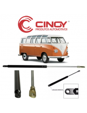 Amortecedor da Tampa Traseira Volkswagen Kombi 1957 a 1996 Parati G1 até 1994 Passat 1974 a 1988 Fiat 147 1986 em diante..