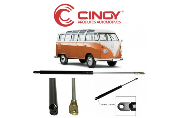 Amortecedor da Tampa Traseira Volkswagen Kombi 1957 a 1996 Parati G1 até 1994 Passat 1974 a 1988 Fiat 147 1986 em diante