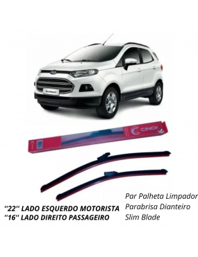 PALHETA LIMPADOR PARABRISA DIANTEIRO SLIM BLADE CINOY..