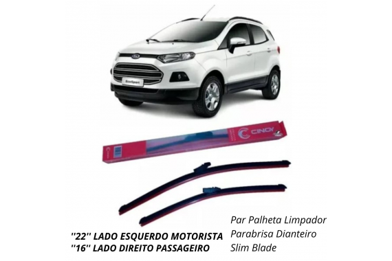 PALHETA LIMPADOR PARABRISA DIANTEIRO SLIM BLADE CINOY