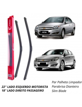 PALHETA LIMPADOR PARABRISA DIANTEIRO SLIM BLADE CINOY..