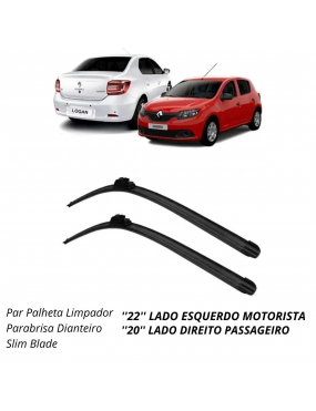 PALHETA LIMPADOR PARABRISA DIANTEIRO SLIM BLADE CINOY