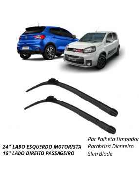 PALHETA LIMPADOR PARABRISA DIANTEIRO SLIM BLADE CINOY..