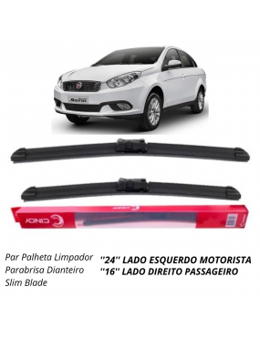 PALHETA LIMPADOR PARABRISA DIANTEIRO SLIM BLADE CINOY