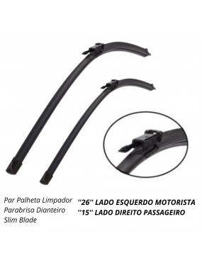 PALHETA LIMPADOR PARABRISA DIANTEIRO SLIM BLADE CINOY